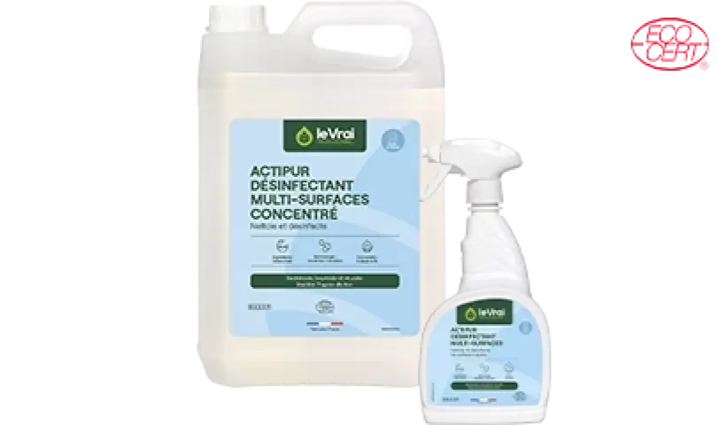 Actipur désinfectant multi-surfaces Ecocert – BB010 / BB01