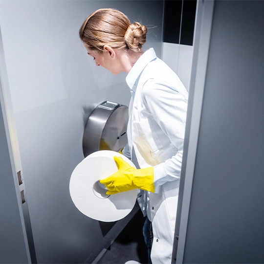 Entretien de sanitaires avec Active Clean