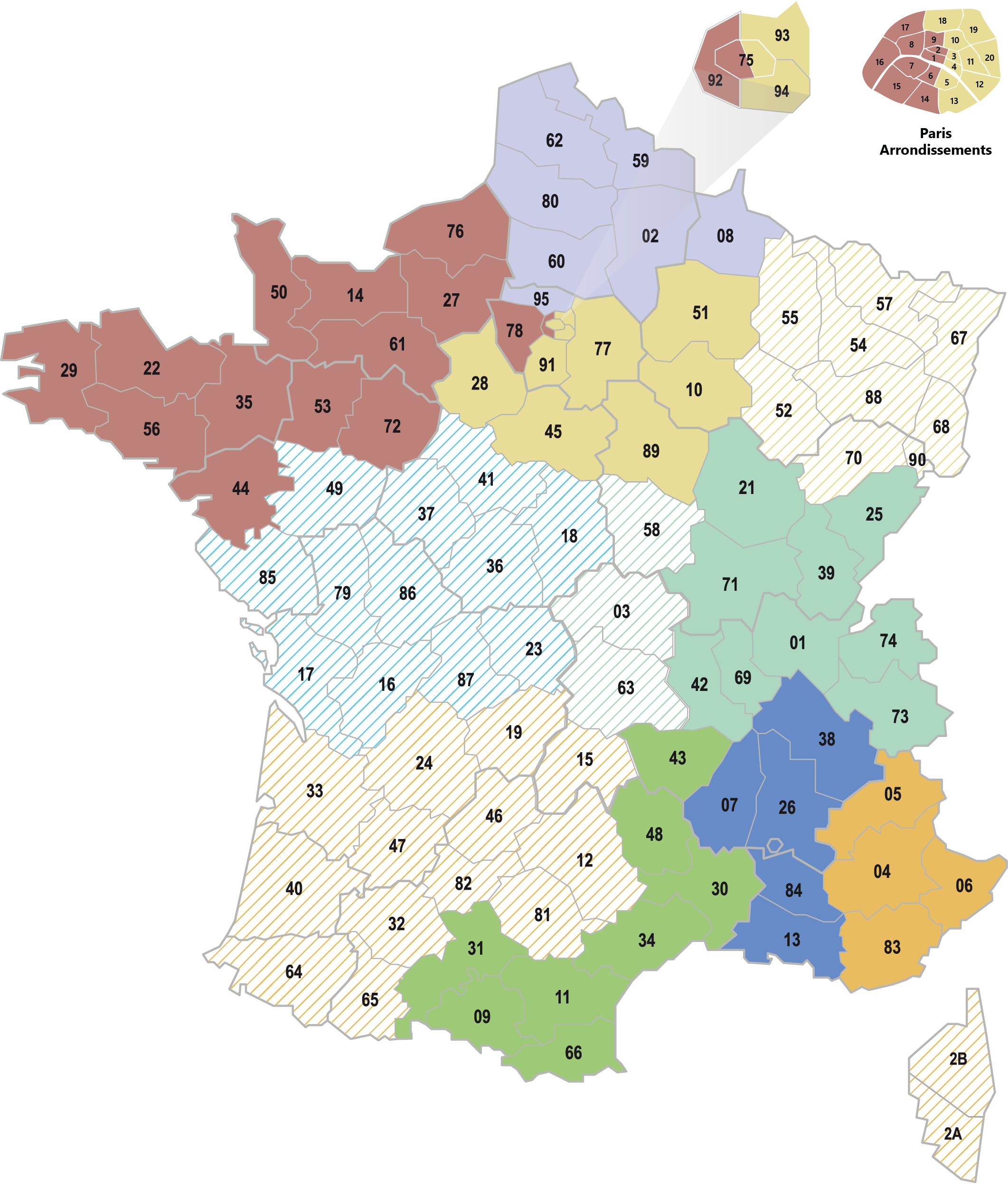 Carte de France des équipes commerciales 2026